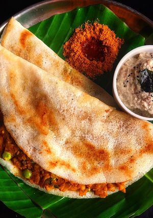 A picture of Crispy Ghee Masala Dosa.