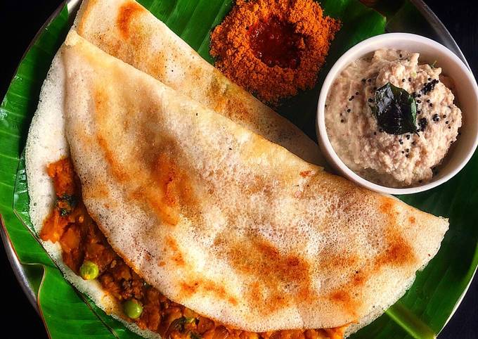 Crispy Ghee Masala Dosa Recipe by Supraja Nagarathinam - Cookpad