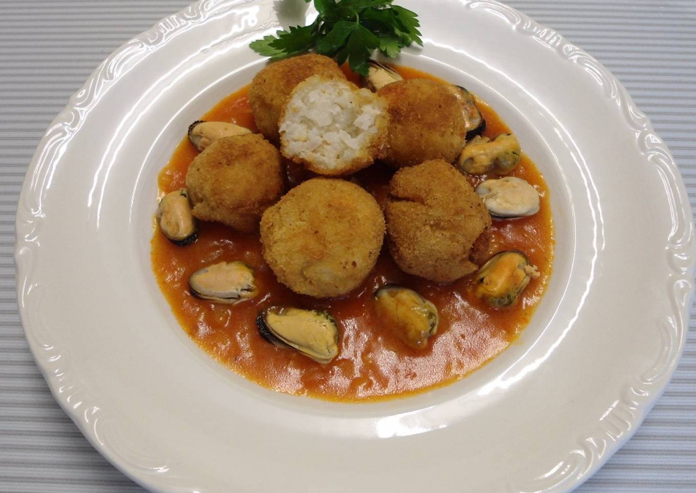 Albóndigas de arroz