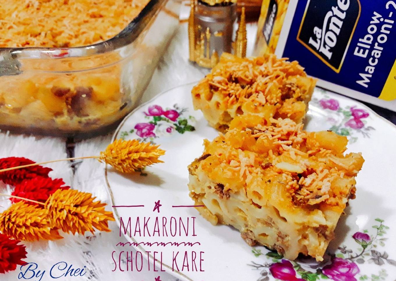Makaroni Schotel Kare