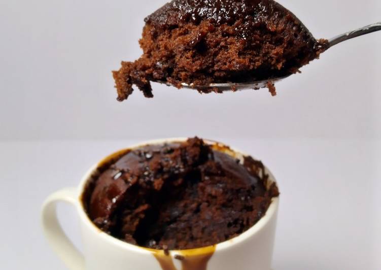 Steps to Prepare Super Quick Homemade Chocolate Mug Cake