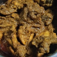 A picture of Chicken chaap.