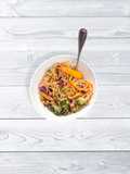 Pad Thai w/ peanut butter sauce
