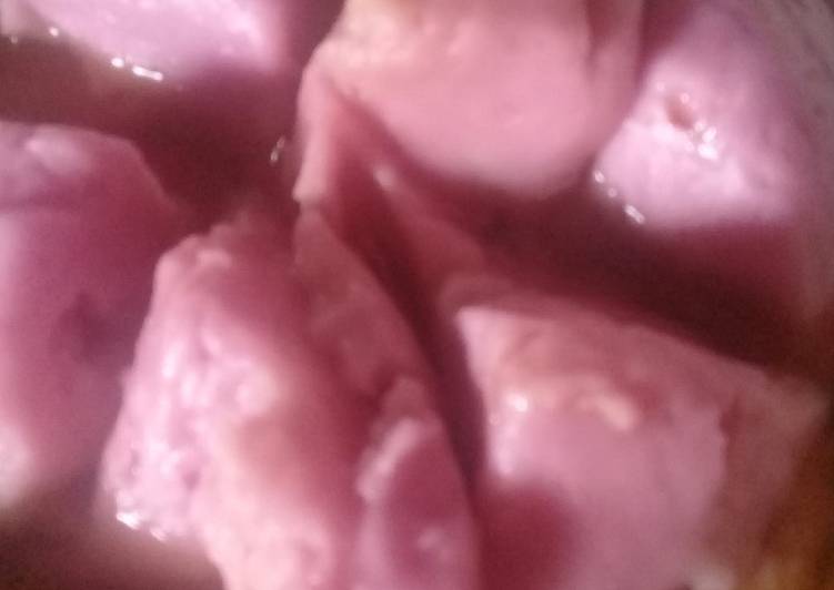 Bubur sum sum buah naga