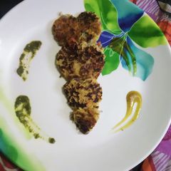 A picture of Oats chilla.
