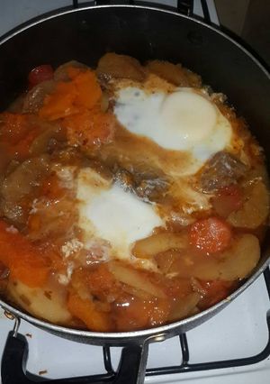 Una foto de Bifes a la criolla
