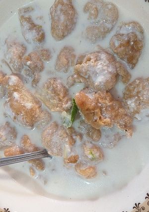 A picture of Dahi bary.