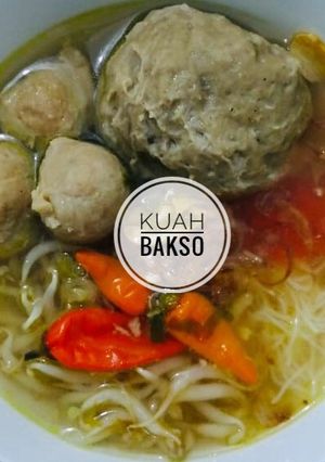 Foto resep Kuah Bakso
