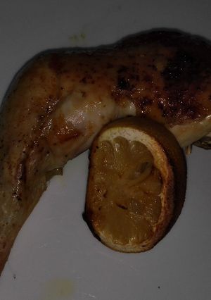 Una foto de Pollo al limón