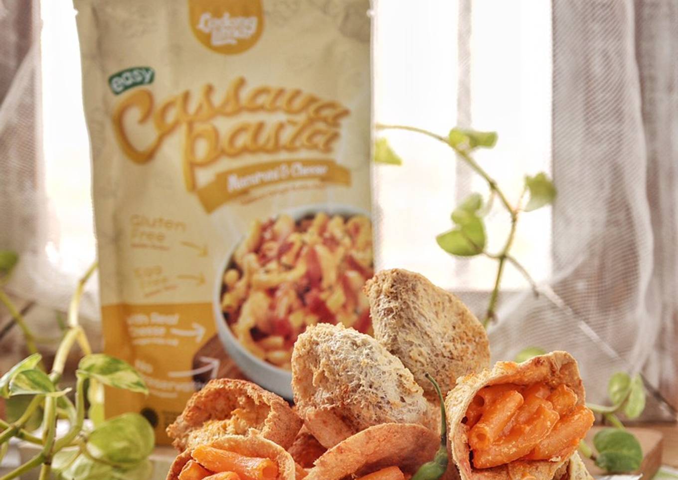 Tahu walik isi pasta singkong, dg Air Fryer