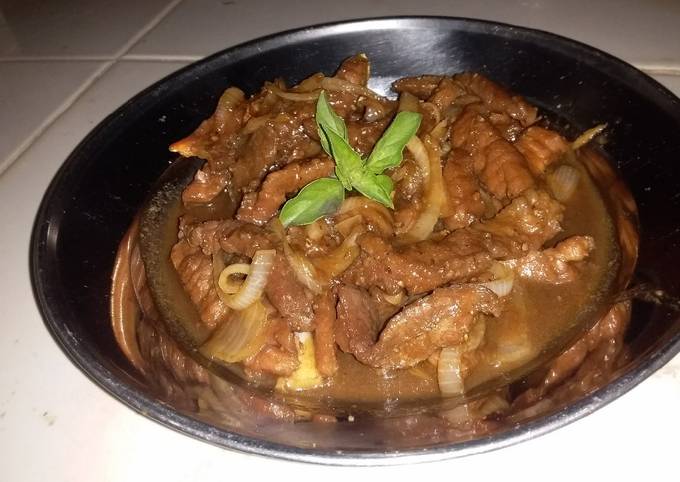 Daging sapi teriyaki