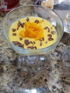 Una foto de Mousse de Mango