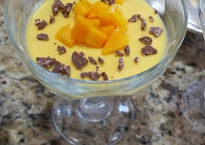 Mousse de Mango Receta de Chef Sierra - Cookpad