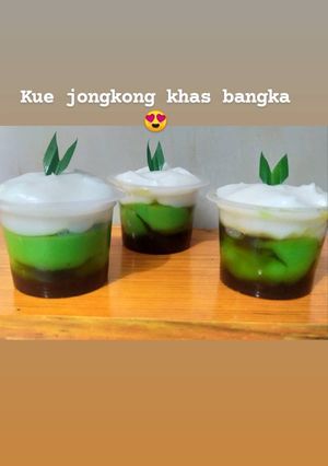 Foto resep Kue jongkong khas bangka