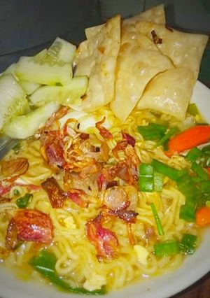 Foto resep Mie Paksit (Rasa kuah bakso Non daging)
