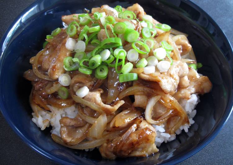 Step-by-Step Guide to Make Any-night-of-the-week Pork Shogayaki (Ginger Pork) Don