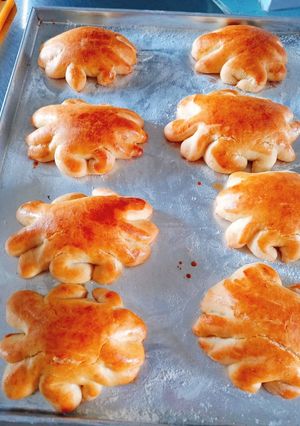 Hình của món Bánh mì cua.