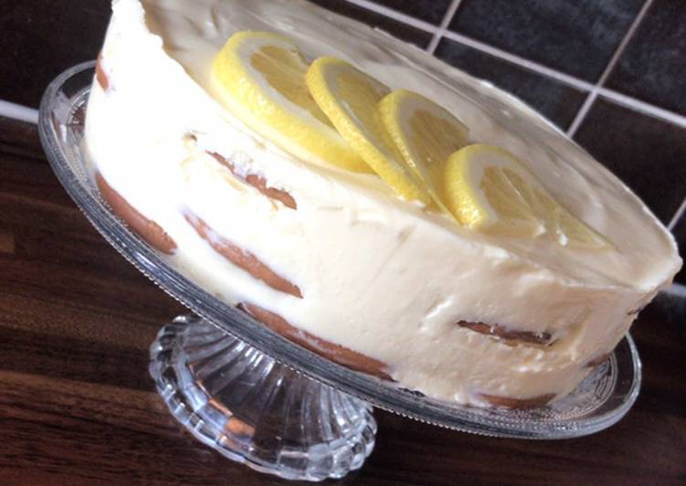 Tarta fría de limón 🍋