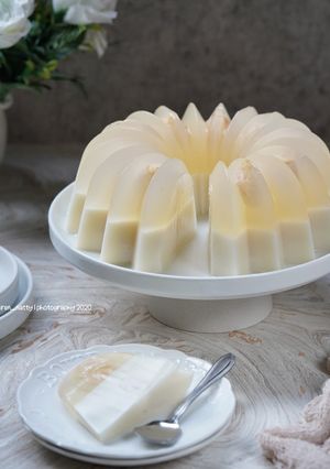 Foto resep Puding Lychee