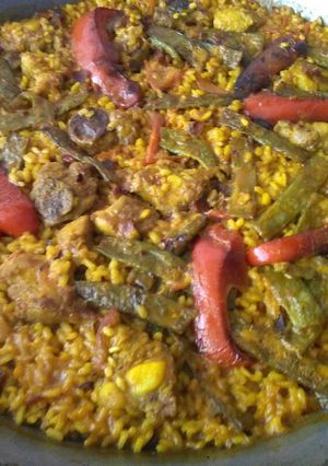 Foto principal de Paella de costilla y verdura