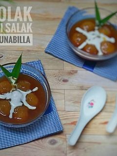 Foto resep Kolak biji salak #postingrame2_recookumbi2an#