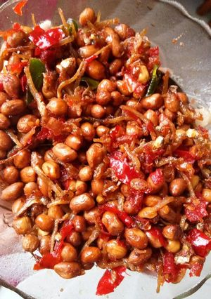 Foto resep Sambal Teri Kacang