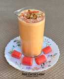 Red Carrot Lassi