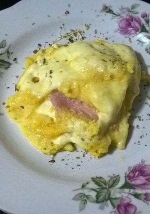 Una foto de Polenta rellena