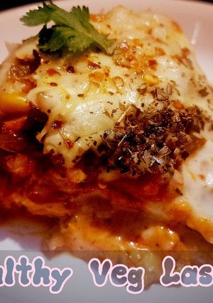 A picture of Healthy Veg Lasagna.