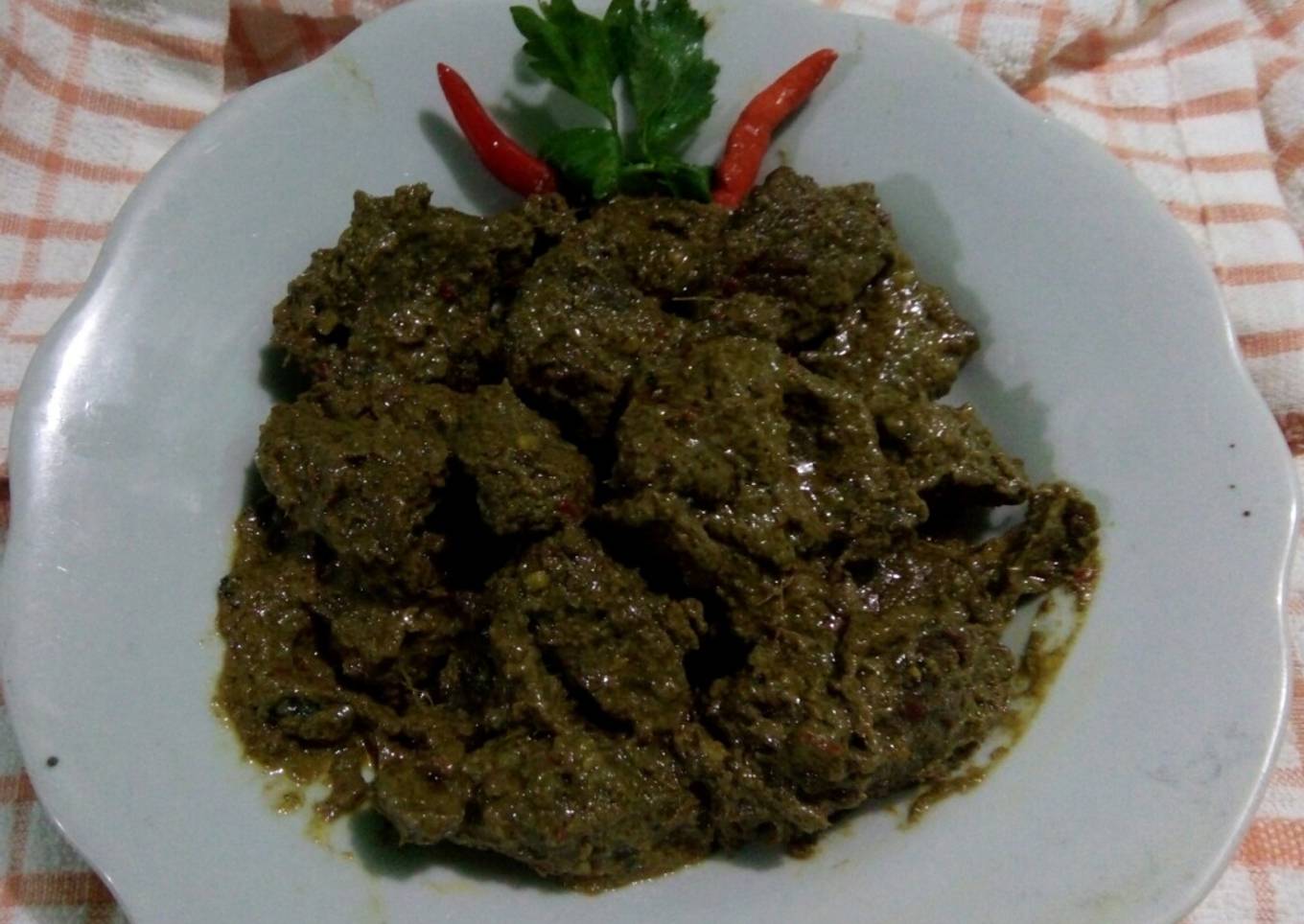 Rendang Daging Sapi