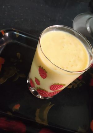 A picture of Mango shake.