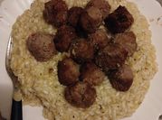 Una foto de risotto de arroz