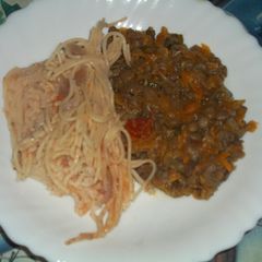 A picture of Spaghetti and Kamande.