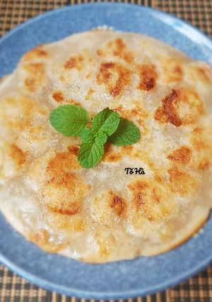 Hình của món Bánh CHUỐI nướng chảo.