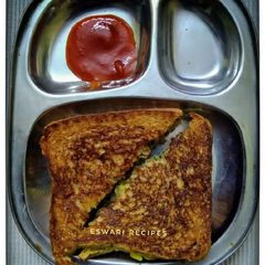 A picture of Aloo sandwich.