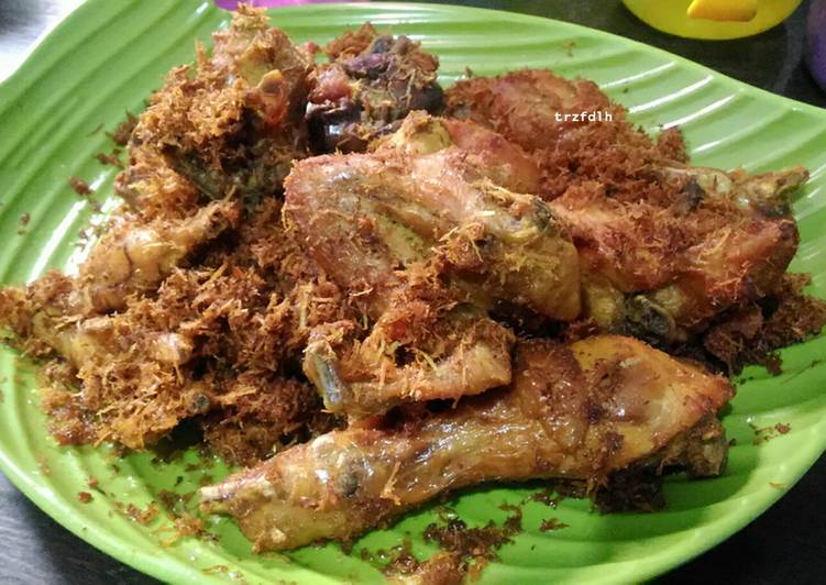 Ayam Goreng Ungkep (dengan kelapa)