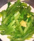 Rau cải luộc