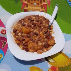 A picture of Githeri viazi.