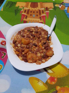 A picture of Githeri viazi.