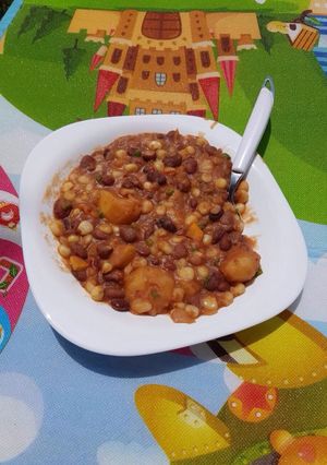 A picture of Githeri viazi.
