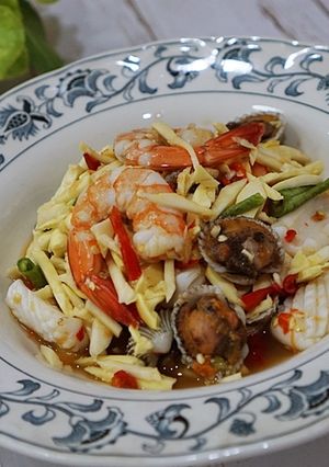 รูปของ ส้มตำทะเลทุเรียน