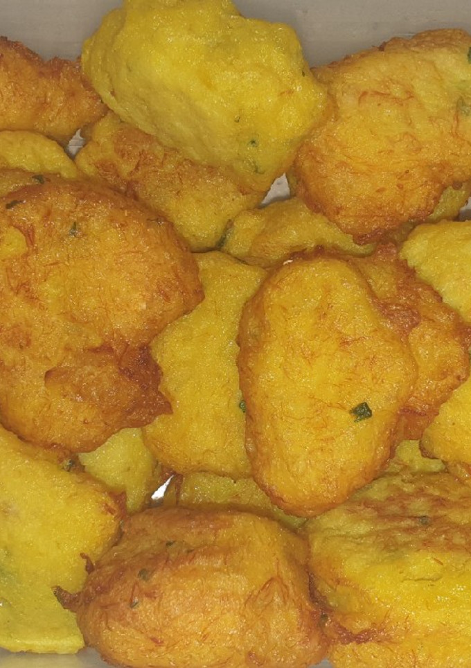 Una foto de Tortillitas de bacalao