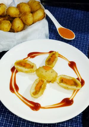 पिज़्ज़ा नगेट (pizza nugget recipe in Hindi) रेसिपी मुख्य फोटो