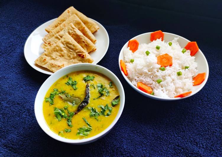 Recipe of Super Quick Homemade Rajasthani Panchmel dal