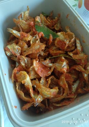 Foto resep Balado ikan asin kipas