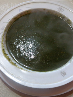Una foto de Crema de espinaca