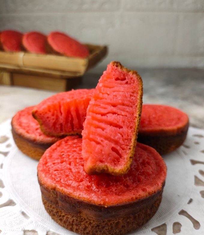Resep Bika Ambon Red Velvet Anti Gagal oleh Noni Sukmawati - Cookpad