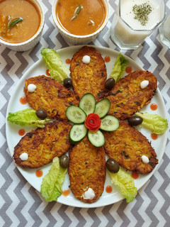 عکسی از دستور کتلت بدون گوشت