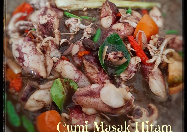 Resep Cumi Masak Hitam (khas Manado) yang Lezat