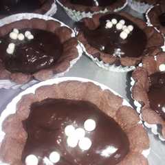 รูปของ Pie coklat vla coklat